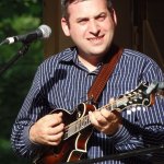 Dan Boner with Becky Buller at Bean Blossom 2015 - photo by Daniel Mullins