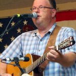 Mark Poe with Feller & Hill at Bean Blossom 2015 - photo by Daniel Mullins