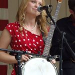 Bonnie Balos with The Balos Family at Bean Blossom 2015 - photo by Daniel Mullins
