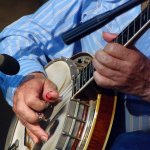 Raymond Fairchild at the 2015 Bean Blossom Festival - photo by Daniel Mullins