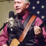 Daryl Mosely with Farm Hands Quartet at the 2015 Bean Blossom Festival - photo by Daniel Mullins
