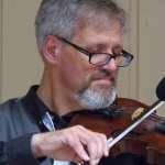 George Mason with Delta Reign at Bean Blossom 2015 - photo by Daniel Mullins