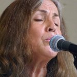 Benita Murphy with Delta Reign at Bean Blossom 2015 - photo by Daniel Mullins