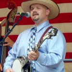 Jeremy Blankenship with Danny Paisley at Bean Blossom 2015 - photo by Daniel Mullins