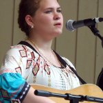 Emily Punches with The Punches Family at Bean Blossom 2015 - photo by Daniel Mullins