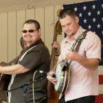 Junior Sisk and Jason Davis at Bean Blossom (June 2012) - photo by Valerie Gabehart