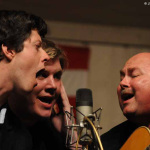 Audie Blaylock and Redline at Bean Blossom 2012 - photo © MaryE Yeomans