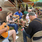 Campground jam at Bean Blossom 2012 - photo © MaryE Yeomans
