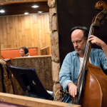 Todd Phillips tracks with Bill Evans - photo by Mike Melynk