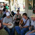 Jamming at the 2015 Bloomin' Bluegrass Festival & Chili Cookoff - photo © Bob Compere