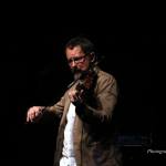 Buddy Melton with Balsam Range at the 2015 Bloomin' Bluegrass Festival & Chili Cookoff - photo © Bob Compere