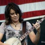 Kristin Scott-Benson with The Grascals at the 2015 Bloomin' Bluegrass Festival & Chili Cookoff - photo © Bob Compere