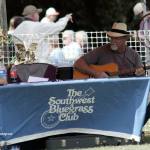 Joe Morrow with the Southwest Bluegrass Club at the 2015 Bloomin' Bluegrass Festival & Chili Cookoff - photo © Bob Compere