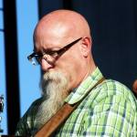 David Grier with Helen Highwater at the 2015 Bloomin' Bluegrass Festival & Chili Cookoff - photo © Bob Compere