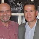 Tim Scheerhorn and Ron Ickes with Blue Highway at The Ark (August 2012) - photo by Bill Warren