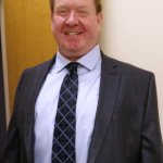 Scott Johnson, grandson of LuluBelle & Scotty Wiseman, at the 2015 Blue Ridge Hall of Fame presentation - photo by Cindy Baucom