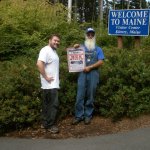 Danny and Don Clark made it to Maine