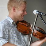 Doug Meek with Danny Paisley and the Southern Grass at Bluegrass On The Grass (July 13, 2013) - photo by Frank Baker