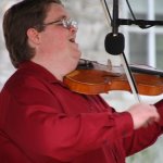Michael Cleveland at Bluegrass On The Grass (July 13, 2013) - photo by Frank Baker