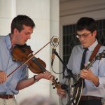 Bobby Britt and Jesse Langlais with Town Mountain at Bluegrass On The Grass (July 13, 2013) - photo by Frank Baker