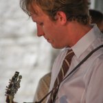 Phil Barker with Town Mountain at Bluegrass On The Grass (July 13, 2013) - photo by Frank Baker