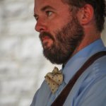 Robert Greer with Town Mountain at Bluegrass On The Grass (July 13, 2013) - photo by Frank Baker