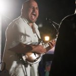 Frank Solivan at Bluegrass on the Grass (7/12/14) - photo by Frank Baker