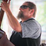 Tony King with Big Country Bluegrass at Bluegrass on the (7/12/14) - photo by Frank Baker