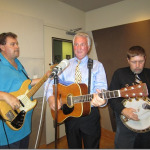 C.F. Bailey & Shadow Ridge perform at the WCHQ studio in Louisville, KY (10/15/16)