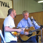 C.F. Bailey & Shadow Ridge perform at the Bluegrass 101 festival in Shepherdsville, KY (10/15/16)