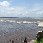 A look at the Congo River from the Congolese side