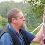 Tony King with Big Country Bluegrass at the 2016 Miami Valley Brewfest - photo by Stacey Wright