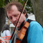 Tim Laughlin with Big Country Bluegrass at the 2016 Miami Valley Brewfest - photo by Stacey Wright