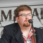 Luke Montgomery with The Clay Hess Band at the 2016 Miami Valley Brewfest - photo by Stacey Wright