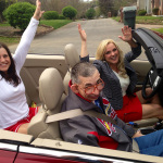 Rhonda Vincent and Steve Sandker set to drive Tensel Sandker to her wedding (April 14, 2013)