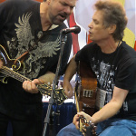 Steve Thomas and Mark Newton at Summer NAMM 2012 - photo by Woody Edwards