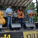 Donna Ulisse & the Poor Mountain Boys at the 2015 Charlotte Bluegrass Festival - photo © Bill Warren