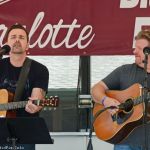 Tim Shelton and Jr. Williams at the 2016 Charlotte Bluegrass Festival - photo © Bill Warren
