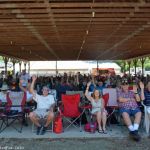 Enjoying the show at the 2016 Charlotte Bluegrass Festival - photo © Bill Warren