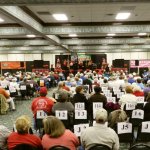 Carolina Road plays to a full house at 2012 Bluegrass In The Smokies - photo by Valerie Gabehart