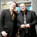 Corey Hensley and Josh Swift at 2012 Bluegrass In The Smokies - photo by Valerie Gabehart