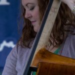 Audrey Schmidt of Vintage Wildflowers at the 2014 Bluegrass and Chili Festival - photo by Tom Dunning