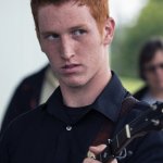 Joey Shann with Coyote Hill Bluegrass at the 2014 Bluegrass and Chili Festival - photo by Tom Dunning