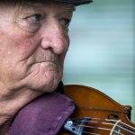 Verlon Stidham of Southbound Mule at the 2014 Bluegrass and Chili Festival - photo by Tom Dunning