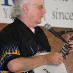 Eddie Adcock at the Coot Williams festival - photo by Laura Tate Photography