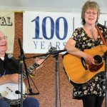 Eddie & Martha Adcock at the Coot Williams festival - photo by Laura Tate Photography