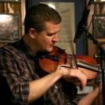 Aubrey Haynie with the J.D. Crowe & the New South Tribute Band at the Simply the Best Sports Bar and Grill in Grayson, KY (12/20/14) - photo by Jessica Boggs