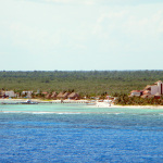 Coastline on the the First Quality Bluegrass Cruise - photo by Julie King
