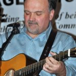 Steve Gulley with Dale Ann Bradley in Flint Rock, MI (April 2013) - photo by Bill Warren