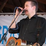 Rob Ickes with Blue Highway at the 2015 Delaware Valley Bluegrass Festival - photo by Frank Baker